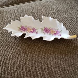 Vintage Old Nuremberg Bavarian Germany Leaf Shaped